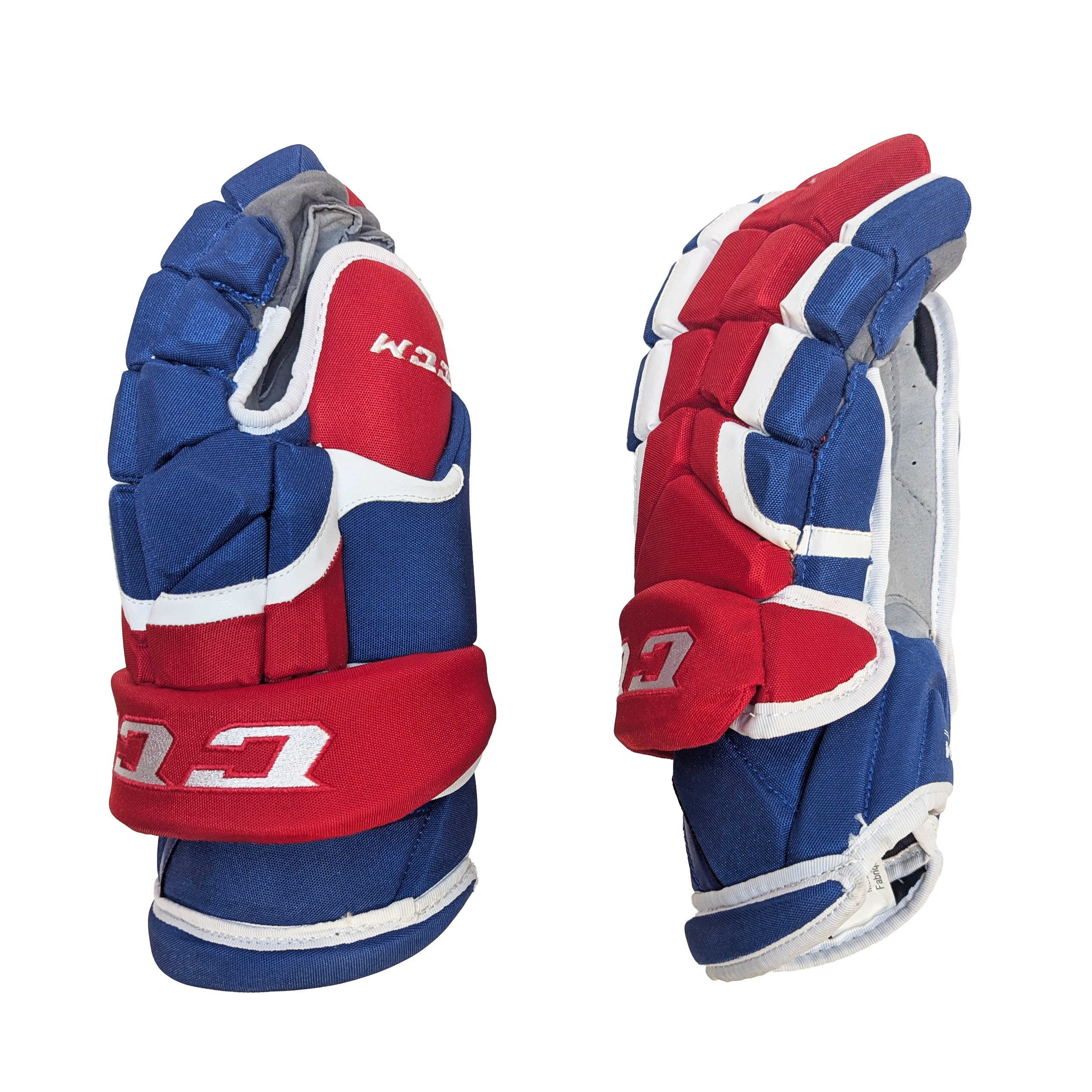 CCM HG12XP - Gant NHL Pro Stock - Canadiens de Montréal (Bleu/Rouge/Blanc)